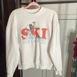 Hollister Colorado Ski Sweatshirt (x Peanuts)